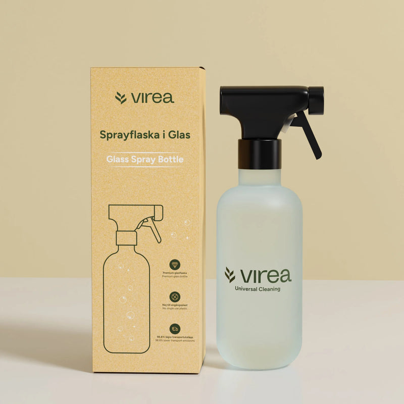 Sprayflaske i glass